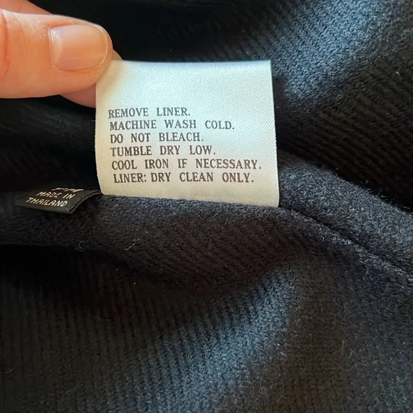 Gallery Black Car Coat with removable lining-PM - Picture 10 of 11